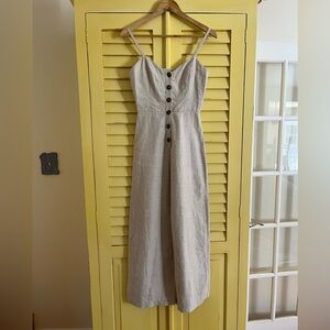 Reformation Linen Jumpsuit